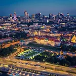 Apartmán Blue 3 Metro Wifi 1 Gbs 75'tv Netflix Hbo Max Appletv Amazon Varšava