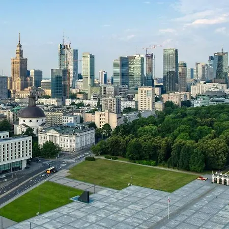 Apartmán Blue 3 Metro Wifi 1 Gbs 75'tv Netflix Hbo Max Appletv Amazon Varšava