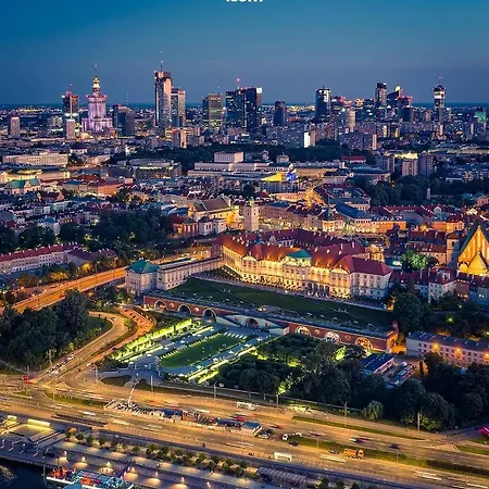 Apartmán Blue 3 Metro Wifi 1 Gbs 75'tv Netflix Hbo Max Appletv Amazon Varšava